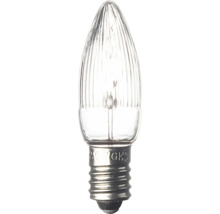 Ampoule transparente claire avec culot E10