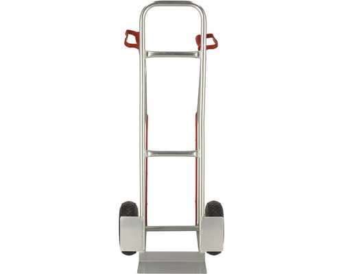 Sackkarre aus Metall mit zwei Rädern und Griffen