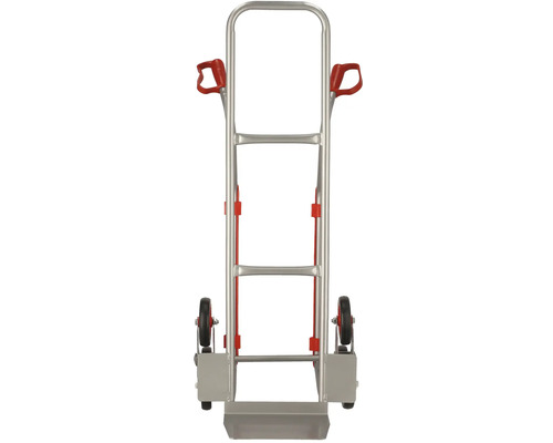 Sackkarre aus Metall mit Griffen und Rädern