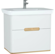 Waschtischunterschrank mit Waschbecken und Armatur