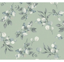 Vliestapete 39768-7 Pure Elegance Eukalyptus-Blätter mintgrün