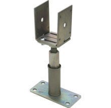 Support de poteau réglable en métal pour la fixation des poteaux