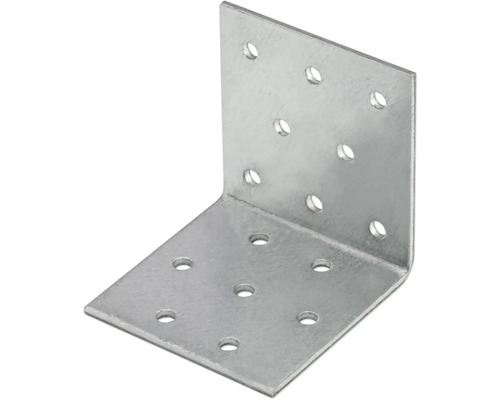 Winkelverbinder aus Metall mit Löchern zur Befestigung