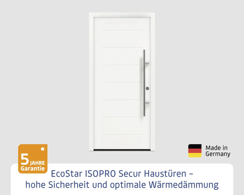 EcoStar ISOPRO Secur Haustür mit Griff