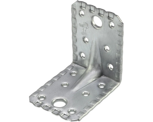 Winkelverbinder aus Metall mit Löchern zur Befestigung