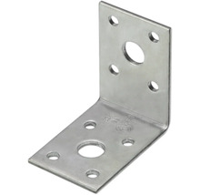 Winkelverbinder aus Metall mit mehreren Löchern zur Befestigung