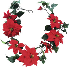 Guirlande décorative étoile de Noël