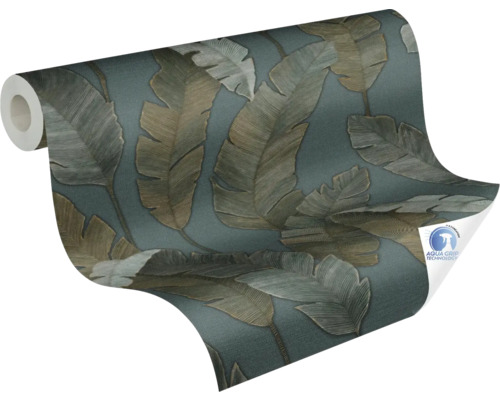 Tapetenrolle mit Blätterdesign