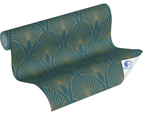 Tapetenrolle mit Art-déco-Muster