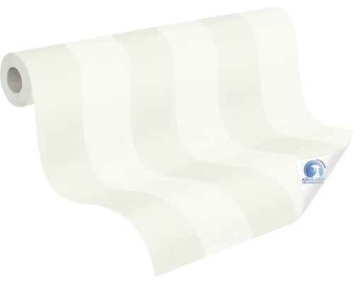 Rouleau de papier peint avec motif rayé