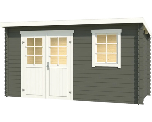 Gartenhaus mit Doppeltür und Fenster