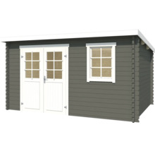 Gartenhaus aus Holz mit Doppeltür und Fenster