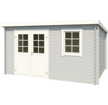 Gartenhaus aus Holz mit Doppeltür und Fenster
