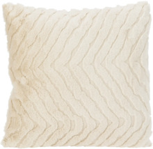 Coussin décoratif à motif en zigzag