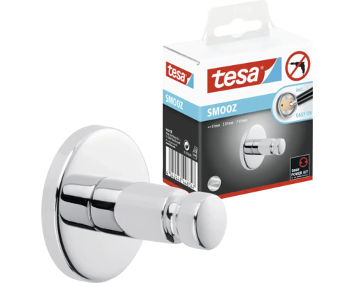 Tesa Smooz patère unique avec emballage