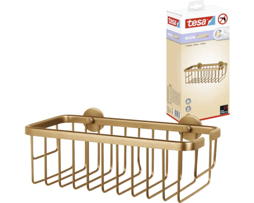 Tesa Moon Bronze Duschkorb mit Verpackung