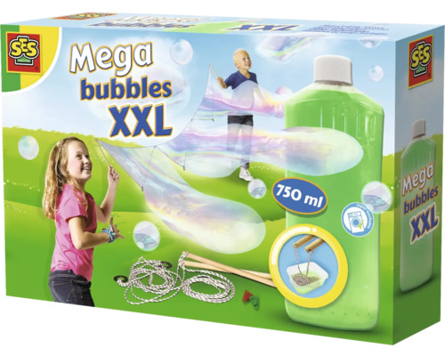 Mega bubbles XXL - Riesen-Seifenblasen für zwei Personen