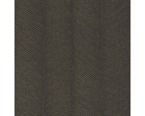 Papier peint intissé 720327 Amara graphique marron Papier peint à chevrons