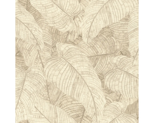 Papier peint à motif de feuilles