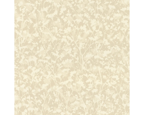 Papier peint intissé 720747 Amara prairie de fleurs beige Papier peint à motifs floraux pour la décoration murale