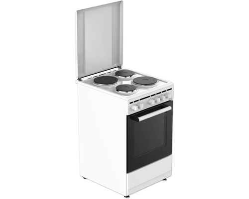 Elektroherd mit vier Kochfeldern und Backofen