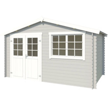 Gartenhaus mit Doppeltür und Fenster