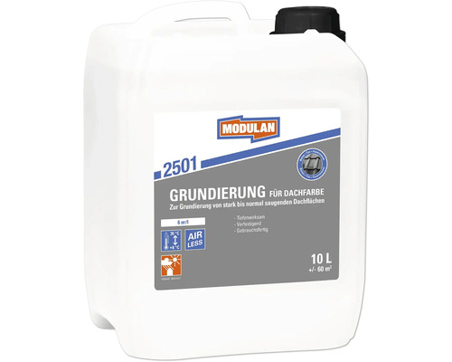 Sous-couche pour peinture de toit MODULAN 2501 incolore 10 l Primaire pour peinture de toiture Modulan 10 litres