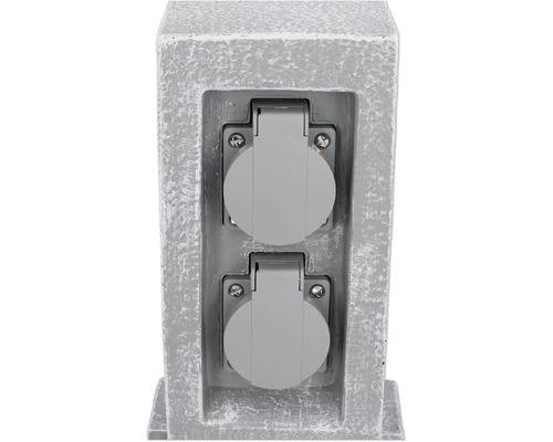 Doppelsteckdose für den Außenbereich