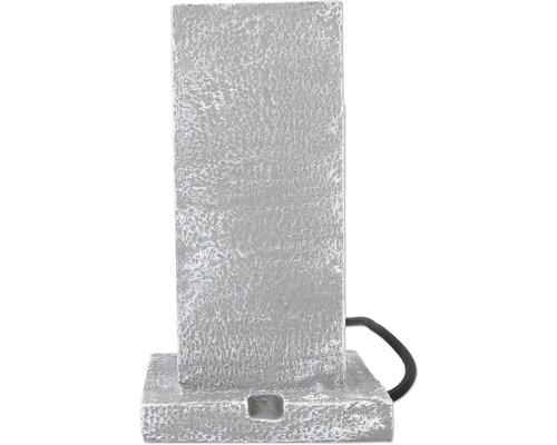 Dekorative graue Zimmerbrunnen Stele mit Kabel