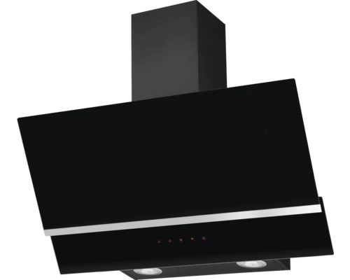 Kopffreihaube Amica KHF 604 611 S BxT 90 x 37,8 mm schwarz Schwarze Dunstabzugshaube für die Küche