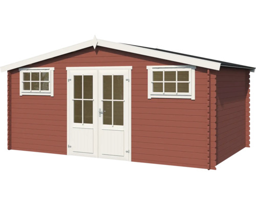 Gartenhaus mit Doppeltür und Fenstern