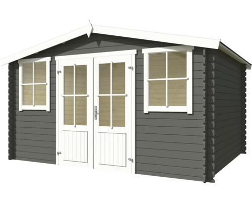 Gartenhaus mit Doppeltür und Fenstern
