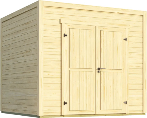 Holzgartenhaus mit Doppeltür