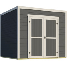 Gartenhaus aus Holz mit Doppeltür