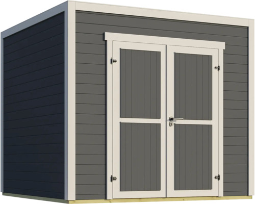 Gartenhaus aus Holz mit Doppeltür