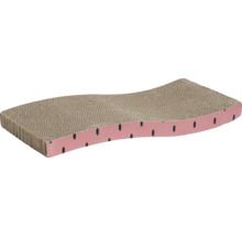 Kratzbrett für Katzen, wellenförmiges Design aus Karton