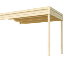 Holzcarport mit Pfosten