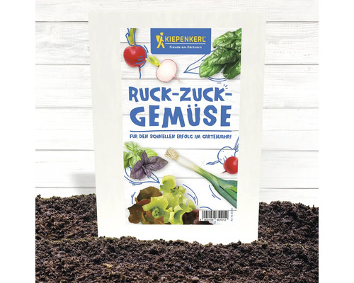 Kiepenkerl Sachet de graines de légumes Ruck-Zuck pour le jardin