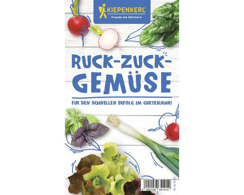 Kiepenkerl Ruck-Zuck-Gemüse, paquet de graines pour un succès rapide dans le jardin