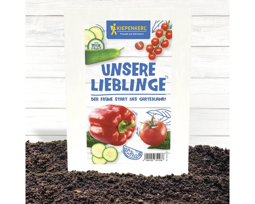 Kiepenkerl Unsere Lieblinge Paquet de semences pour un démarrage précoce de la saison de jardinage