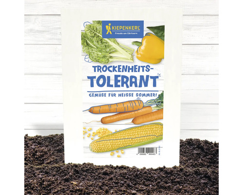 Kiepenkerl Sachet de graines de légumes tolérant à la sécheresse pour étés chauds