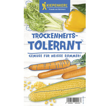Logo Kiepenkerl, composition de légumes, étiquette tolérante à la sécheresse pour étés chauds