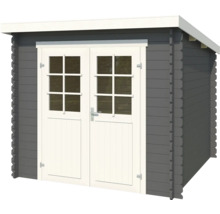 Gartenhaus mit Doppeltür und Fenstern