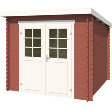 Gartenhaus mit Doppeltür und Fenstern