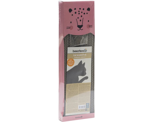 Planche à gratter pour chat Beetztees avec cataire en carton