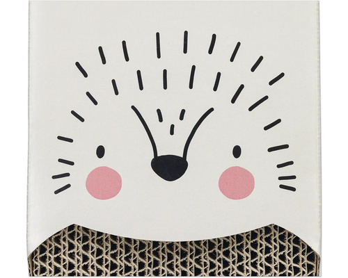 Planche à gratter pour chat avec motif de hérisson