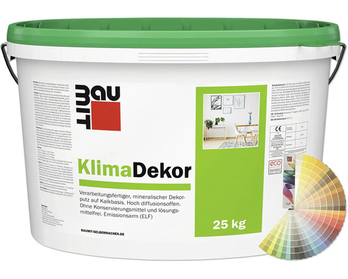 Eimer KlimaDekor gebrauchsfertiger mineralischer Dekorputz auf Kalkbasis, 25 Kilogramm