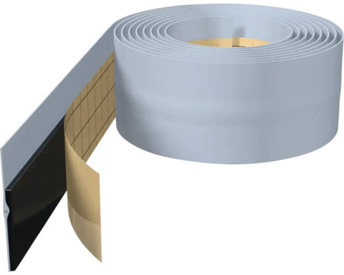 KÖRO selbstklebendes Dichtungsband Seal für Acryl- oder Emailwannen 3 m x 7 cm Selbstklebendes Dichtungsprofil auf Rolle