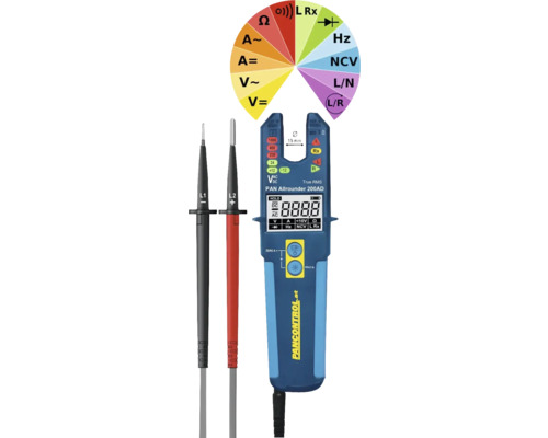 Appareil de mesure PAN Allrounder 200AD avec symboles d''indication