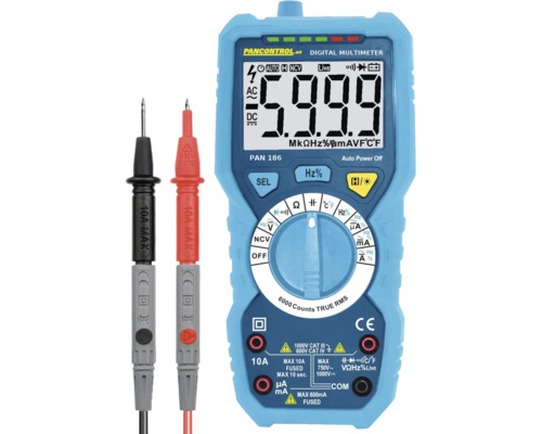 Multimètre numérique avec cordons de mesure